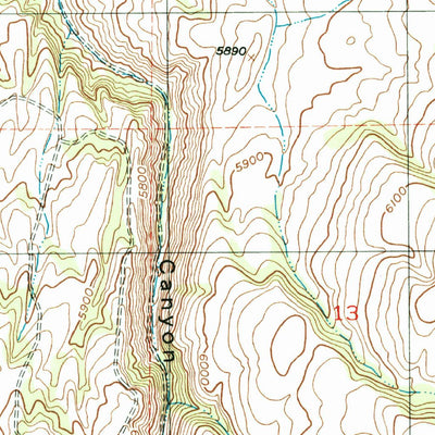 United States Geological Survey White Owl Butte, ID (1998, 24000-Scale) digital map