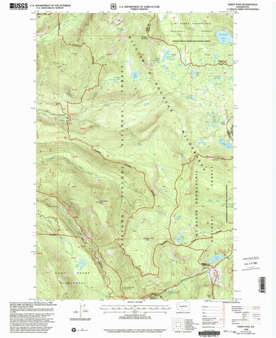 United States Geological Survey White Pass, WA (1998, 24000-Scale) digital map