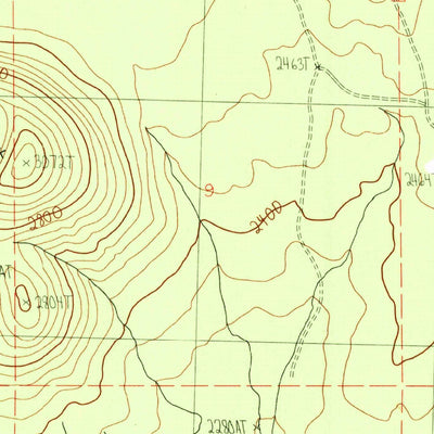 United States Geological Survey White Pine Buttes, WA (1983, 24000-Scale) digital map