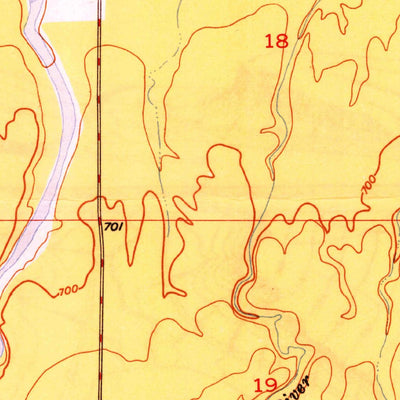 United States Geological Survey White Pine, MI (1949, 24000-Scale) digital map