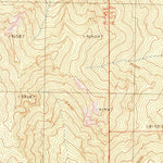 United States Geological Survey White Pine Peak, NV (1990, 24000-Scale) digital map