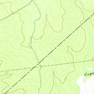 United States Geological Survey White Plains, GA (1972, 24000-Scale) digital map