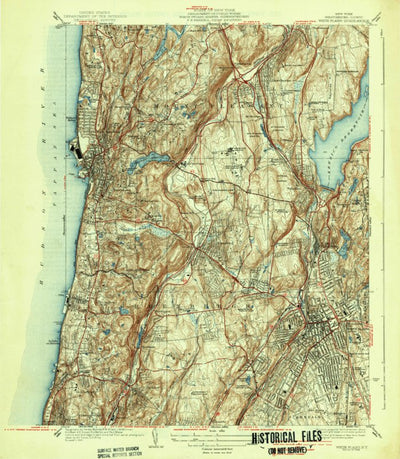 United States Geological Survey White Plains, NY (1938, 31680-Scale) digital map