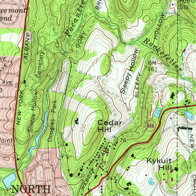 United States Geological Survey White Plains, NY (1967, 24000-Scale) digital map