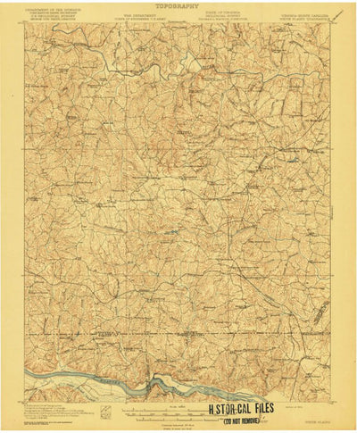 United States Geological Survey White Plains, VA-NC (1920, 62500-Scale) digital map