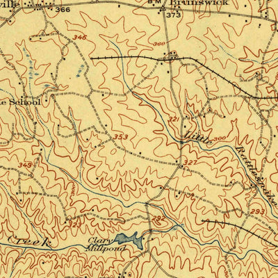 United States Geological Survey White Plains, VA-NC (1920, 62500-Scale) digital map
