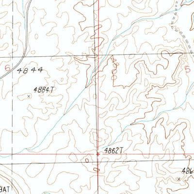 United States Geological Survey White Pockets, AZ (1988, 24000-Scale) digital map