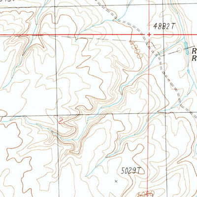 United States Geological Survey White Pockets, AZ (1988, 24000-Scale) digital map