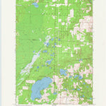 United States Geological Survey White Potato Lake, WI (1973, 24000-Scale) digital map
