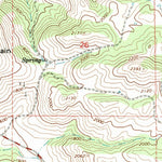 United States Geological Survey White River, CA (1965, 24000-Scale) digital map