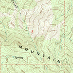 United States Geological Survey White River, CA (1965, 24000-Scale) digital map