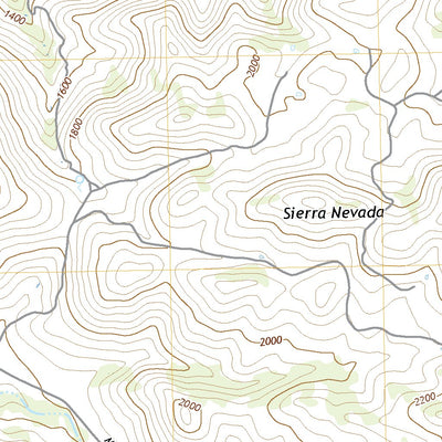 United States Geological Survey White River, CA (2018, 24000-Scale) digital map