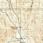 United States Geological Survey White River, CO (1907, 125000-Scale) digital map