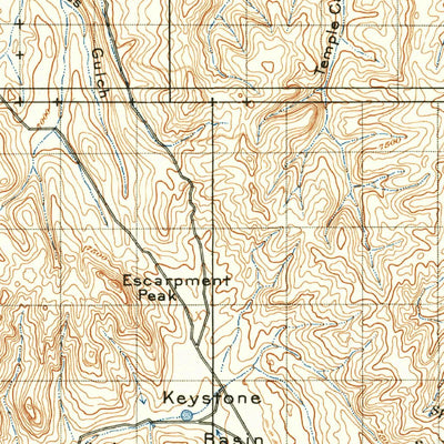 United States Geological Survey White River, CO (1907, 125000-Scale) digital map