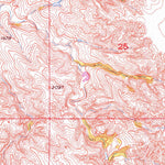 United States Geological Survey White River NE, SD (1951, 24000-Scale) digital map
