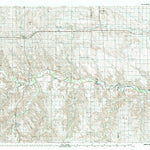 United States Geological Survey White River, SD (1985, 100000-Scale) digital map