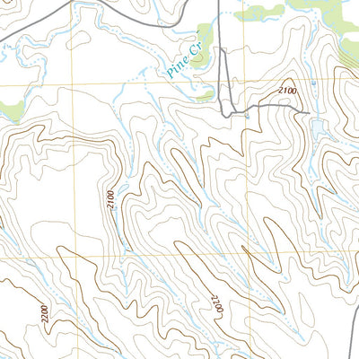 United States Geological Survey White River West, SD (2021, 24000-Scale) digital map