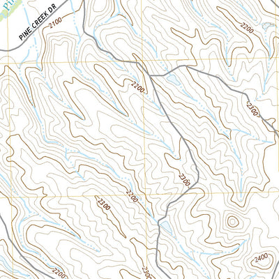 United States Geological Survey White River West, SD (2021, 24000-Scale) digital map