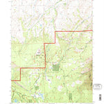 United States Geological Survey White Rock Canyon, WY (1992, 24000-Scale) digital map