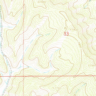 United States Geological Survey White Rock, CO (1966, 24000-Scale) digital map