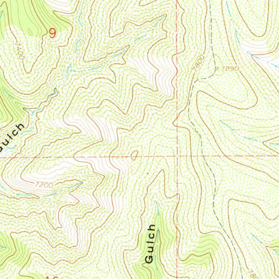 United States Geological Survey White Rock, CO (1966, 24000-Scale) digital map