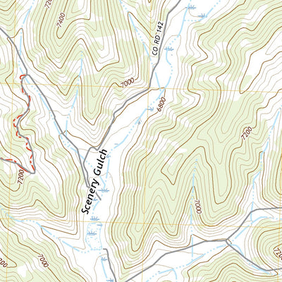 United States Geological Survey White Rock, CO (2022, 24000-Scale) digital map