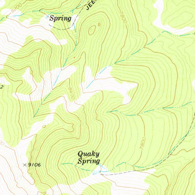 United States Geological Survey White Rock Creek, NV (1973, 24000-Scale) digital map