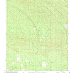 United States Geological Survey White Rock Mountain, OK (1982, 24000-Scale) digital map