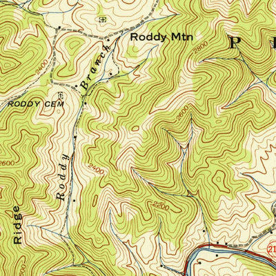 United States Geological Survey White Rock, NC (1940, 24000-Scale) digital map