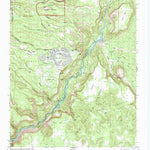 United States Geological Survey White Rock, NM (1984, 24000-Scale) digital map