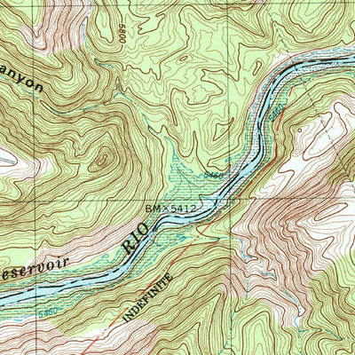 United States Geological Survey White Rock, NM (1984, 24000-Scale) digital map