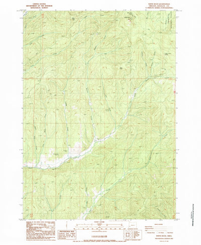 United States Geological Survey White Rock, OR (1987, 24000-Scale) digital map