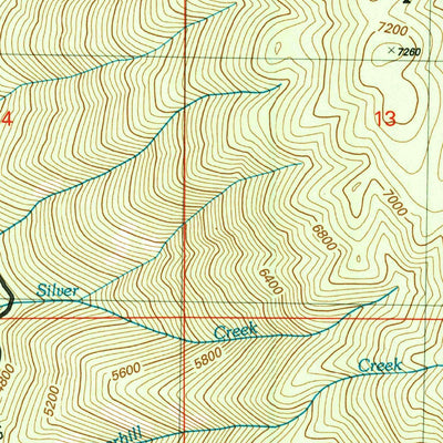 United States Geological Survey White Rock Peak, ID (2004, 24000-Scale) digital map