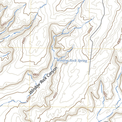 United States Geological Survey White Rock Point, UT (2023, 24000-Scale) digital map