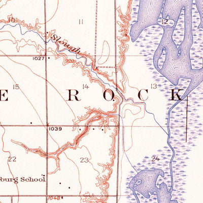 United States Geological Survey White Rock, SD-MN-ND (1915, 62500-Scale) digital map