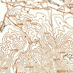 United States Geological Survey White Rocks Mountain, TN-NC (1934, 24000-Scale) digital map