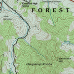 United States Geological Survey White Rocks Mountain, TN-NC (1994, 24000-Scale) digital map