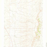 United States Geological Survey White Rocks, WY (1968, 24000-Scale) digital map