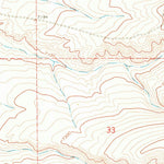 United States Geological Survey White Rocks, WY (1968, 24000-Scale) digital map