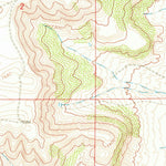 United States Geological Survey White Rocks, WY (1968, 24000-Scale) digital map