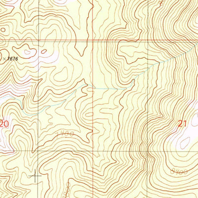 United States Geological Survey White Sage Canyon, NV (1989, 24000-Scale) digital map