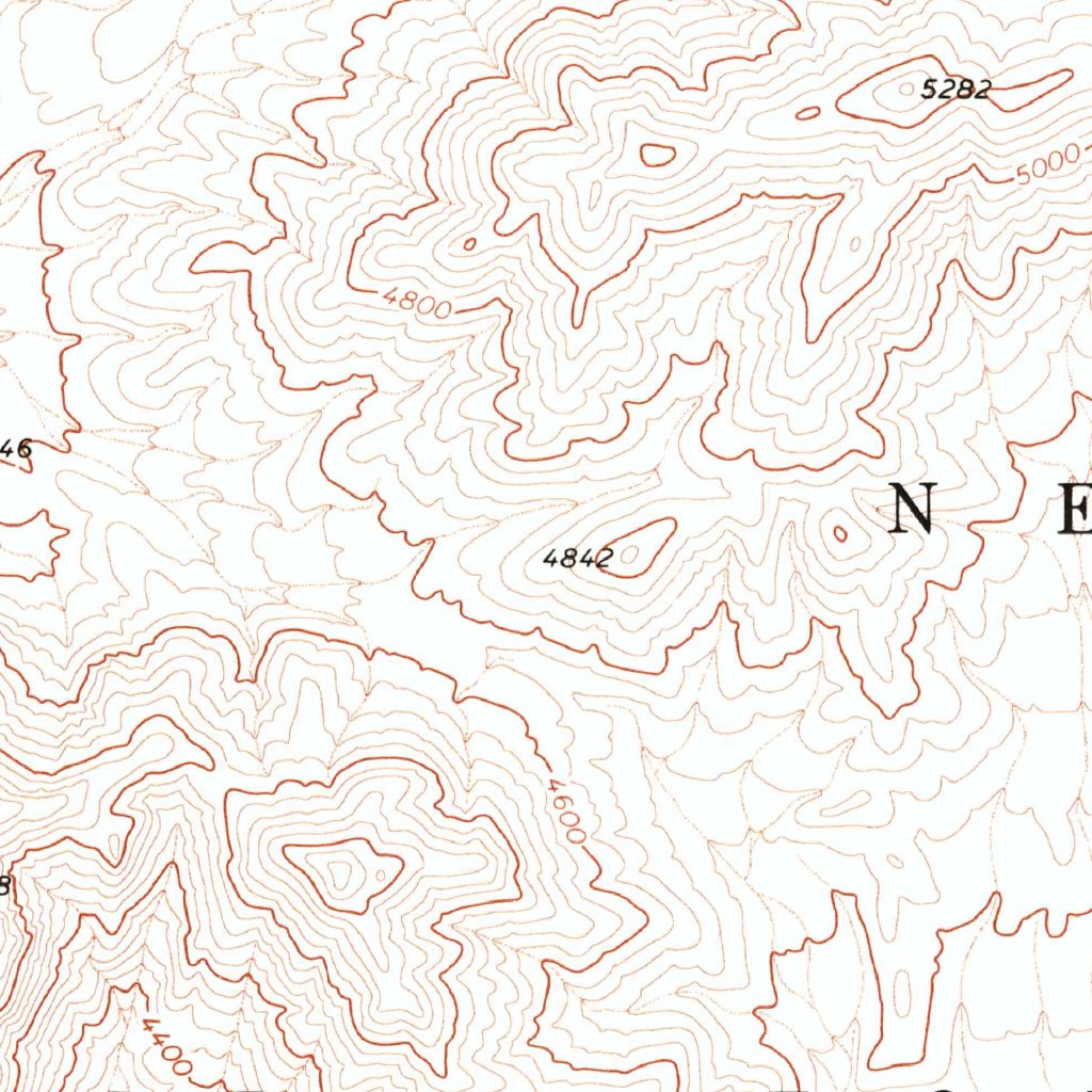 Zhite Map White Sage Flat, NV (1973, 24000-Scale) Map by United States Geological ...