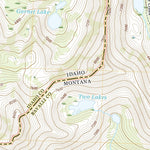 United States Geological Survey White Sand Lake, ID (2020, 24000-Scale) digital map