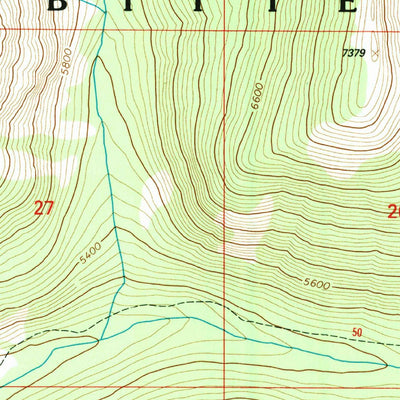 United States Geological Survey White Sand Lake, ID-MT (1994, 24000-Scale) digital map