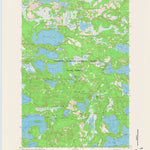 United States Geological Survey White Sand Lake, WI (1981, 24000-Scale) digital map