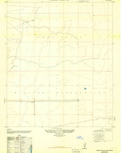 United States Geological Survey White Sands NE, NM (1948, 24000-Scale) digital map