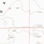 United States Geological Survey White Sands NE, NM (1955, 24000-Scale) digital map