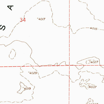 United States Geological Survey White Sands NE, NM (1955, 24000-Scale) digital map