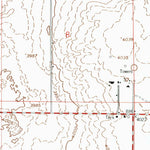United States Geological Survey White Sands NE, NM (1955, 24000-Scale) digital map