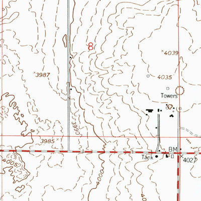 United States Geological Survey White Sands NE, NM (1955, 24000-Scale) digital map
